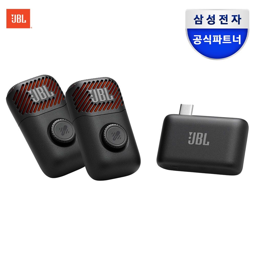 제이비엘 삼성공식파트너 JBL EASYSING MINI DUO MIC 무선 클립 마이크 AI 마이크 블루투스 핀마이크