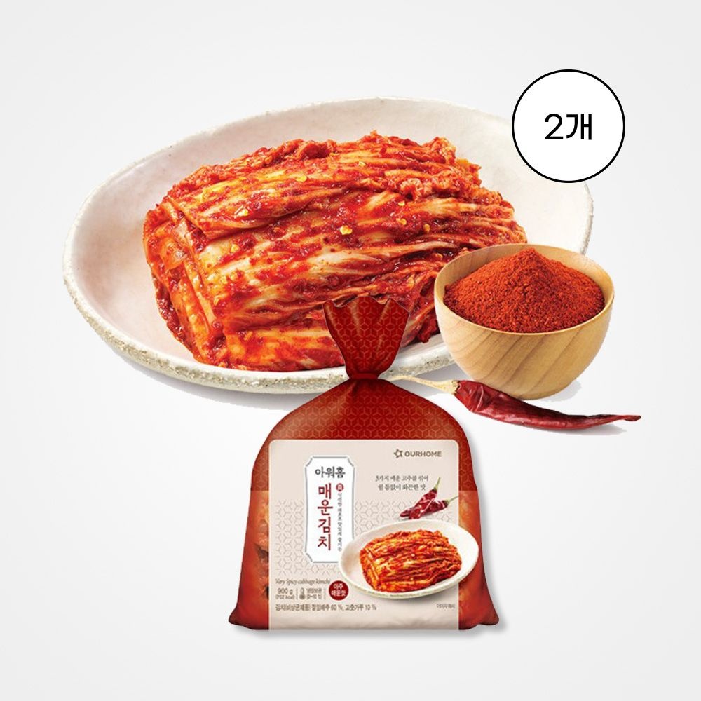 아워홈 [아워홈] 매운김치 900g, 2개