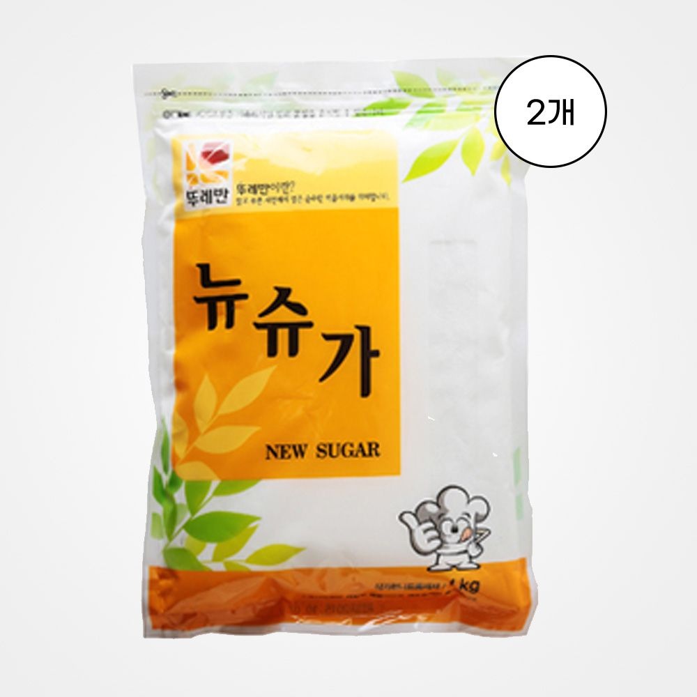 뚜레반 [뚜레반] 뉴슈가 1kg, 2개