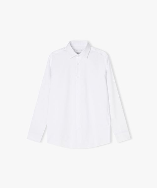 [리버클래시]LLS31584 화이트 레귤러 카라 비즈니스 셔츠