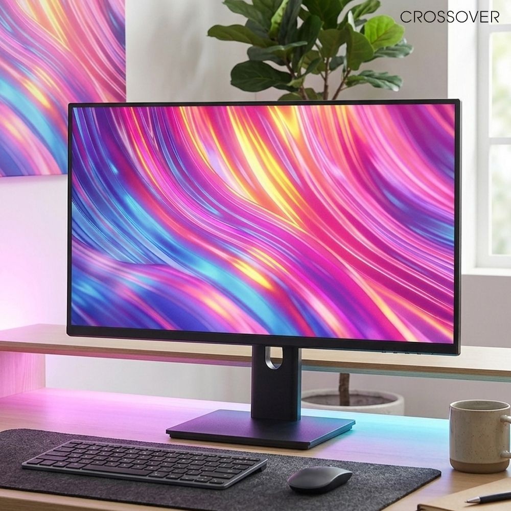 크로스오버 27LGQ162P iPS QHD 4면제로 LG NANO 블랙 120Hz 68cm 컴퓨터 모니터 출시이벤트