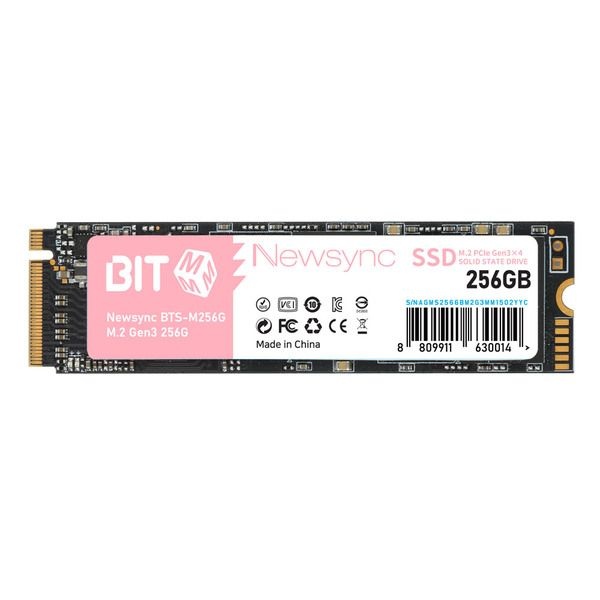 비트엠 Newsync BITS M.2 NVMe (256GB) TLC 3D 낸드플래시 PCle GEN3x4