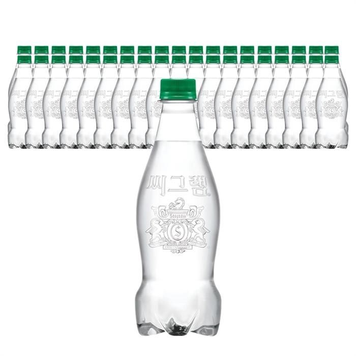 콜라음료 씨그램 라벨프리 플레인 450ml 40개