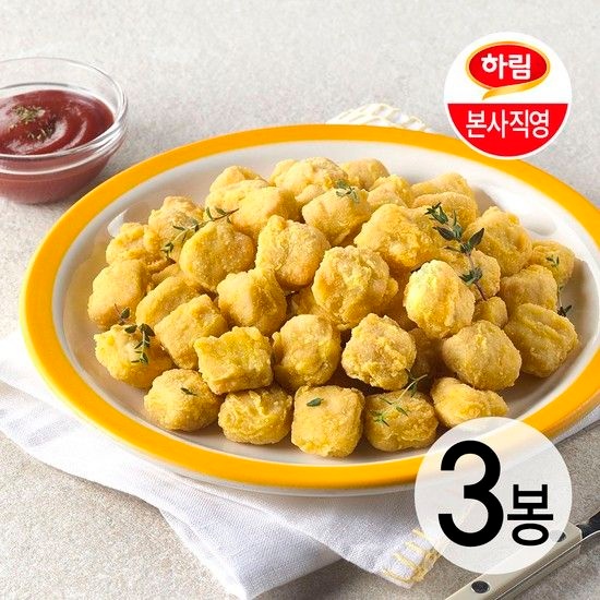 C)굿초이스 팝콘치킨 1kg 3봉