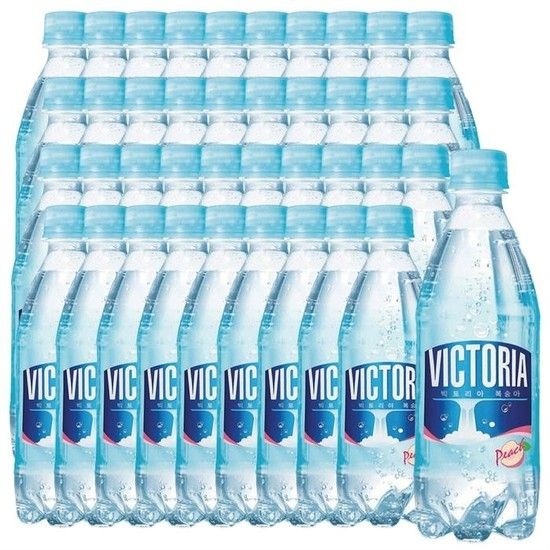 웅진식품 빅토리아 탄산음료 복숭아 500ml 40개 (9967024) (기본)