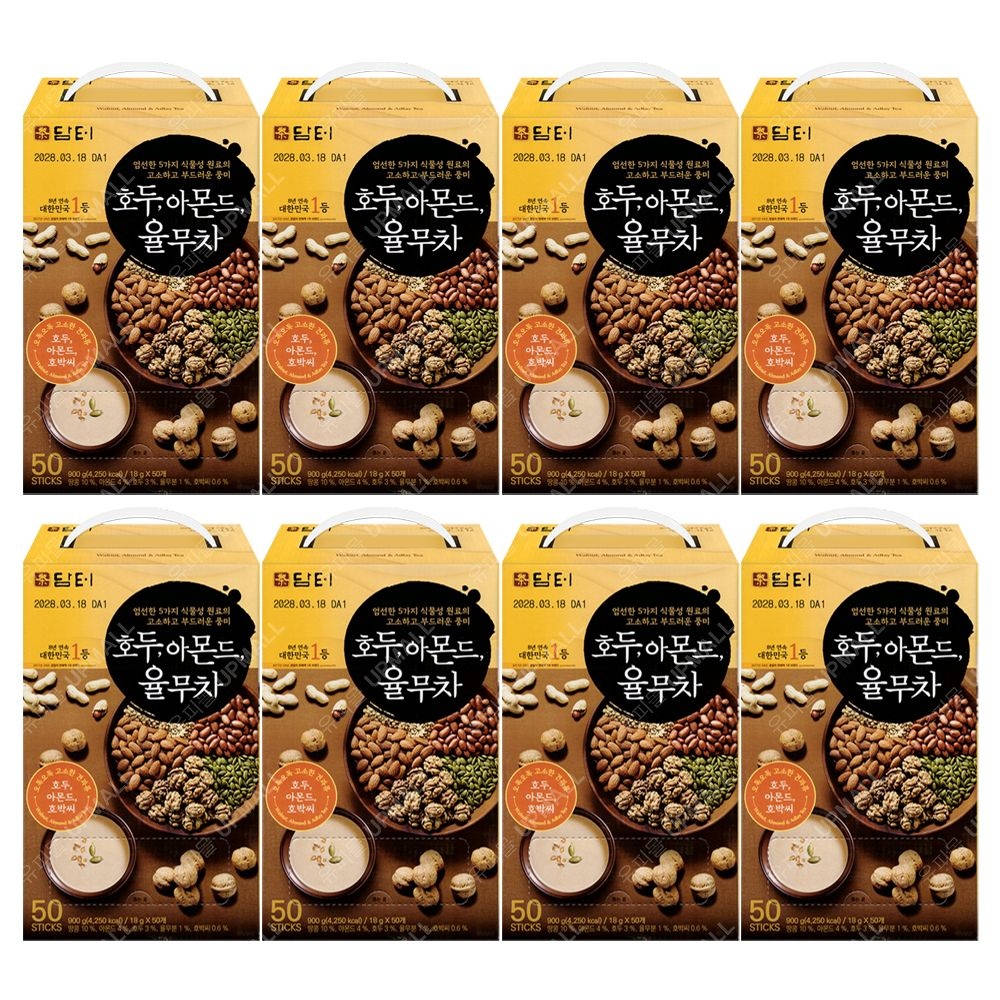 담터 호두,아몬드,율무차 18g 50입 x8개