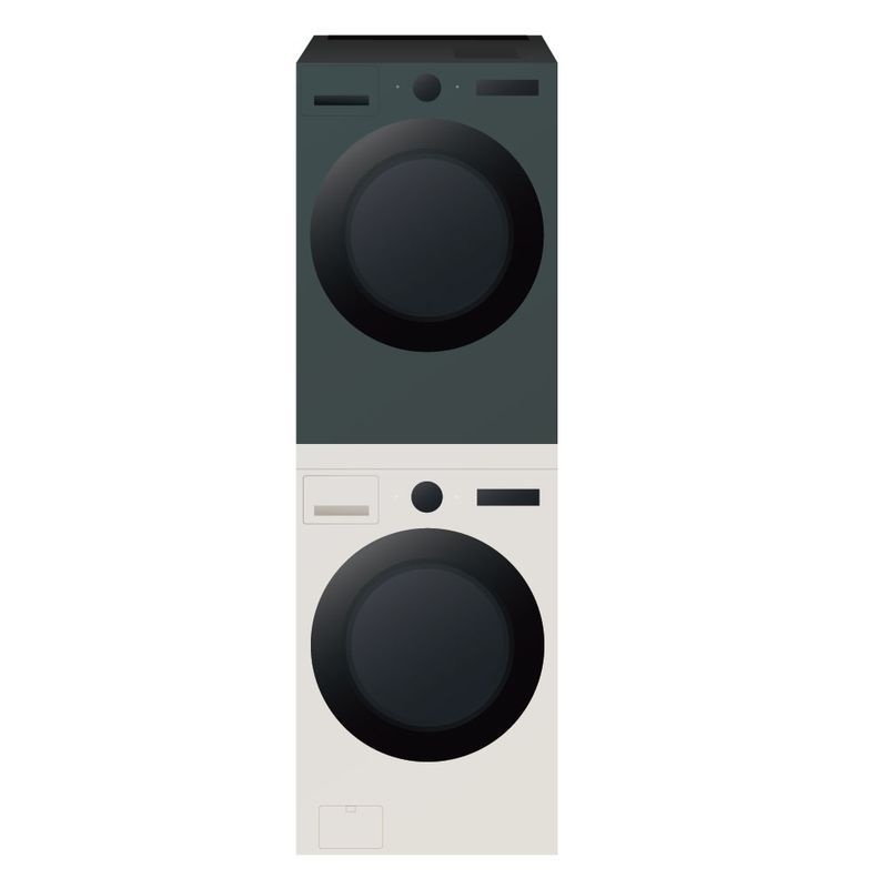 LG전자 LG전자 트롬 오브제컬렉션 FX24ENR-GNG (FX24ENER+RD20GNG) 세탁기건조기세트 24/20kg-후