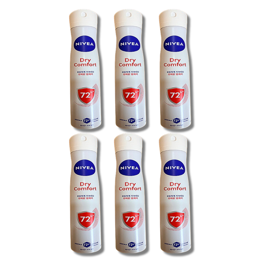 [오늘출발] 니베아 데오드란트 스프레이 드라이 콤포트 200ml 6개