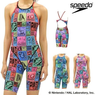 スピードスターのカービーオールインワン女性水着STW12602