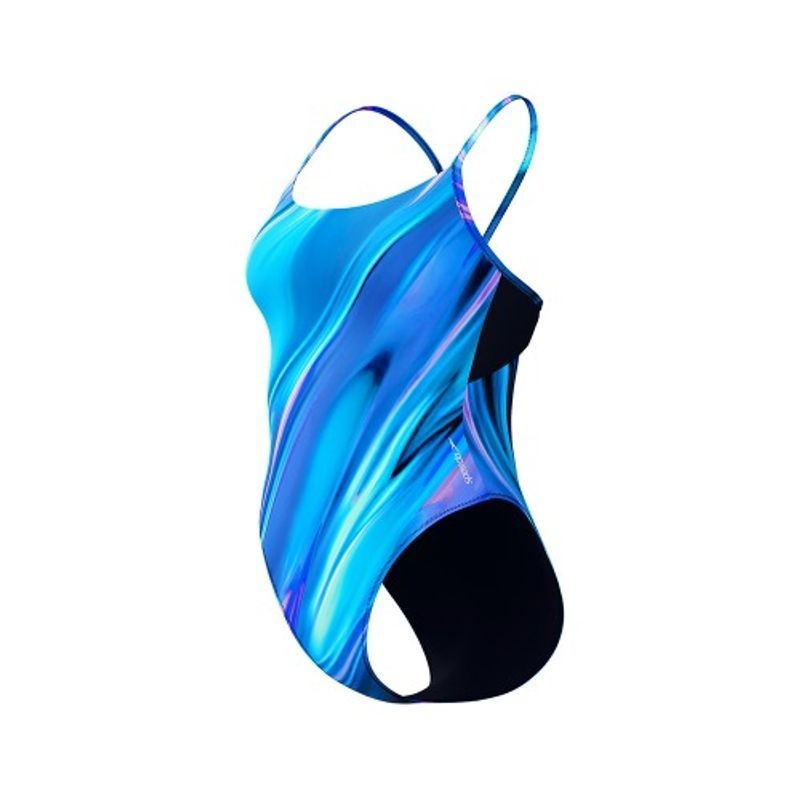 SPEEDO (국내매장정품) SPEEDO 랩처 글로우 원피스 프린트 레이서백(아시안핏)(8-00513718380) 8-00513718380 287061