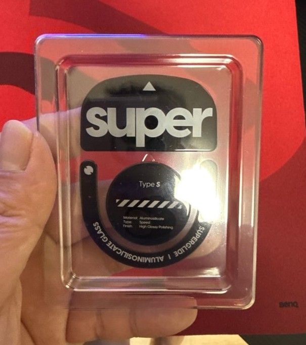 지슈라스트라이크 펄사 로지텍 GPX2 타입-S 블랙 슈퍼글라이드 지슈라2 유리 마우스피트 슈퍼스트라이크 호환
