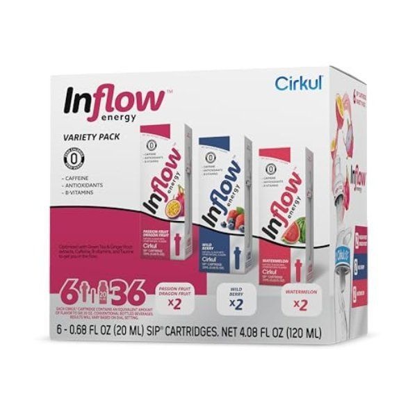 서큘 카트리지 필터 리필 에너지팩 Cirkul Lifesip 6개 세트