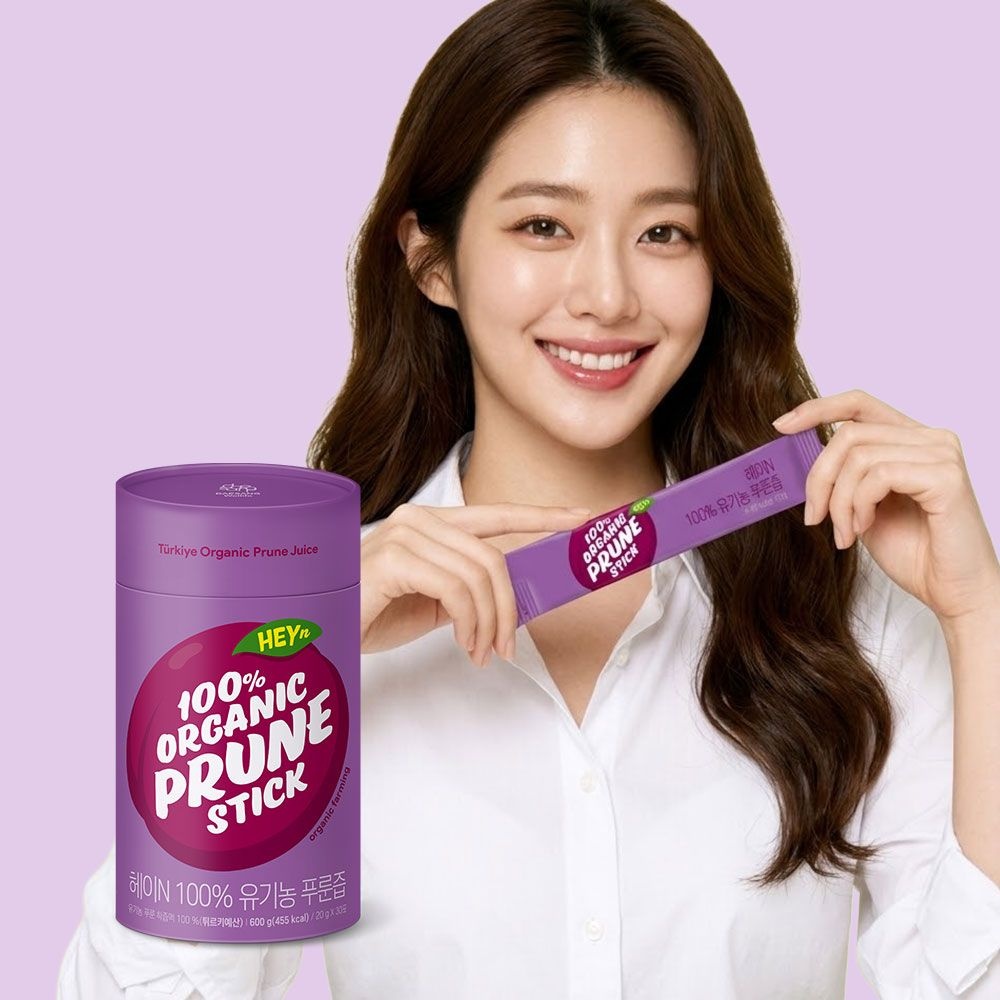 대상웰라이프 [본사] 헤이N 100% 유기농 푸룬즙 600g (20g x 30포)