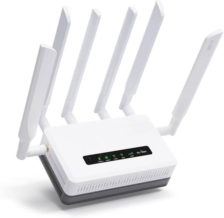듀얼 SIM 카드 슬롯, Wi-Fi 6 셀룰러 라우터, 내장 배터리, 멀티 WAN, VPN, OpenWrt, 사무실, 소매, 이벤트, 비즈니스용 5G