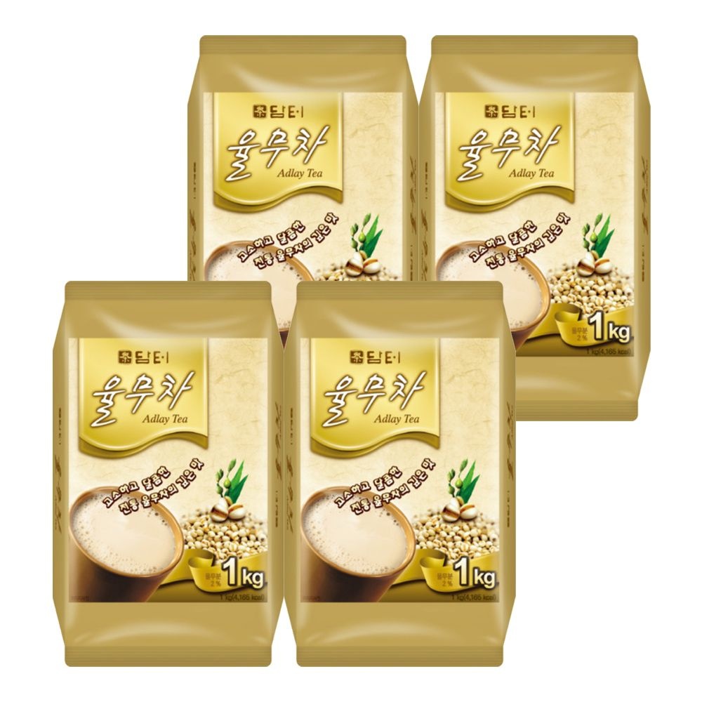 담터 율무차 덕용 1kg X 4개