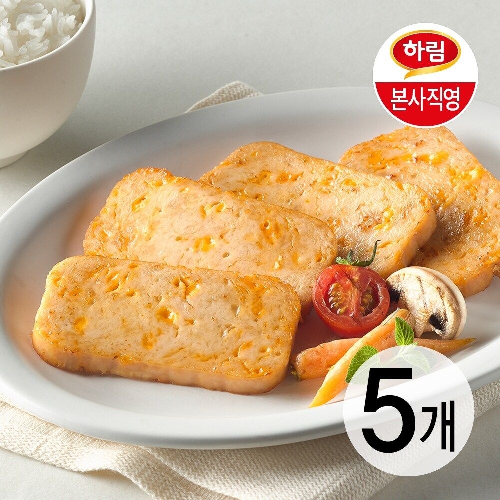 하림 챔 더블치즈 200g 5개
