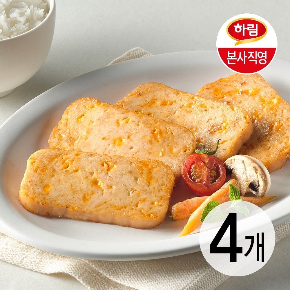 하림 챔 더블치즈 200g 4개