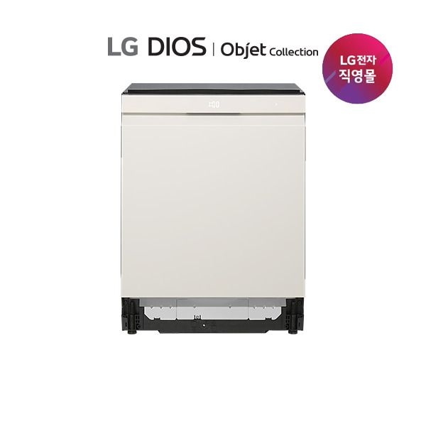 LG전자 [LG전자] [공식][1등급]LG 디오스 오브제 식기세척기 빌트인 14인용(DUE6BGE)
