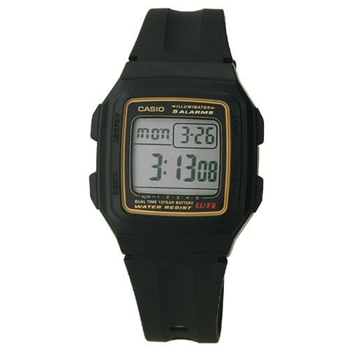 타임플래닛 CASIO F-201WA-9A 카시오 시계 우레탄밴드