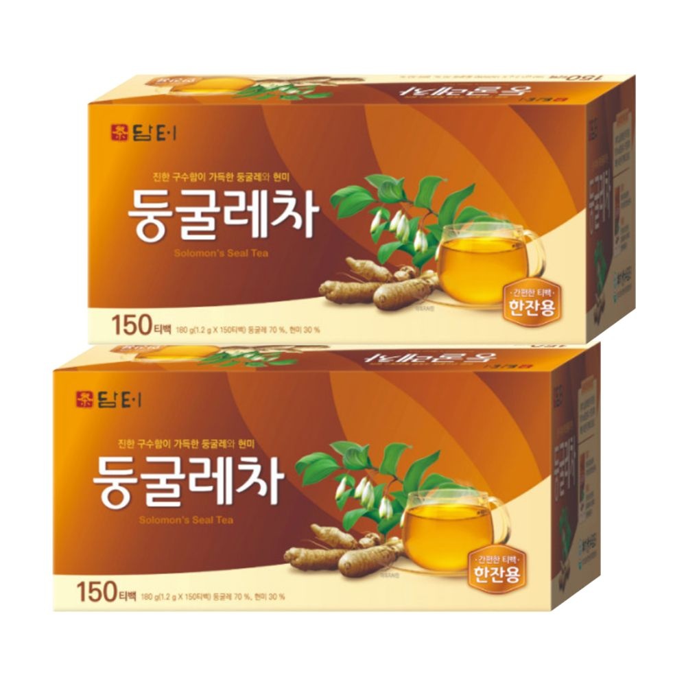 담터 둥굴레차 150T+150T (총 300T)