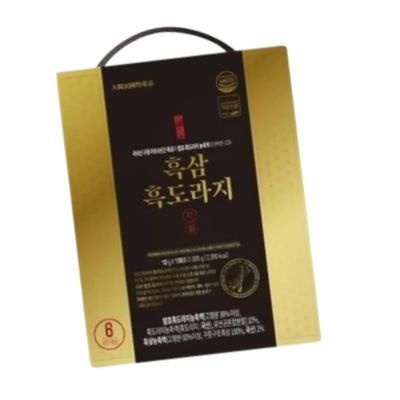 주증구포 흑삼 도라지 즙 진액 건강한 차 면역 건강차 100포 정성포장 빠른배송
