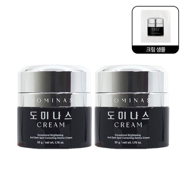 필수뷰티 도미나스 홈쇼핑 최신상 시즌4 크림 4X 도미나 50g 2개윤기 생기 보습 - 도미나스4X 2개