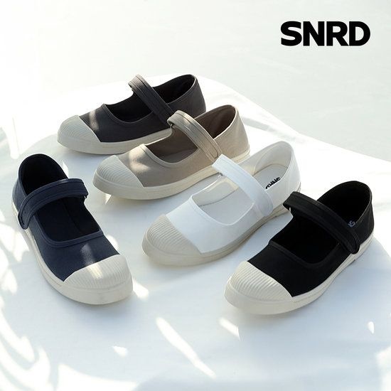 [무료배송] 빈티지 메리제인 여성 밴딩 코튼 슬립온/스니커즈 3448979