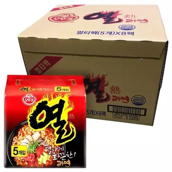 오뚜기 열라면 멀티 120g 40개