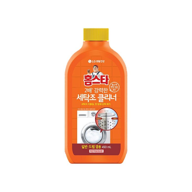 [롯데백화점] LG생활건강 홈스타 퍼펙트 세탁조 클리너 450ml LE1221939564
