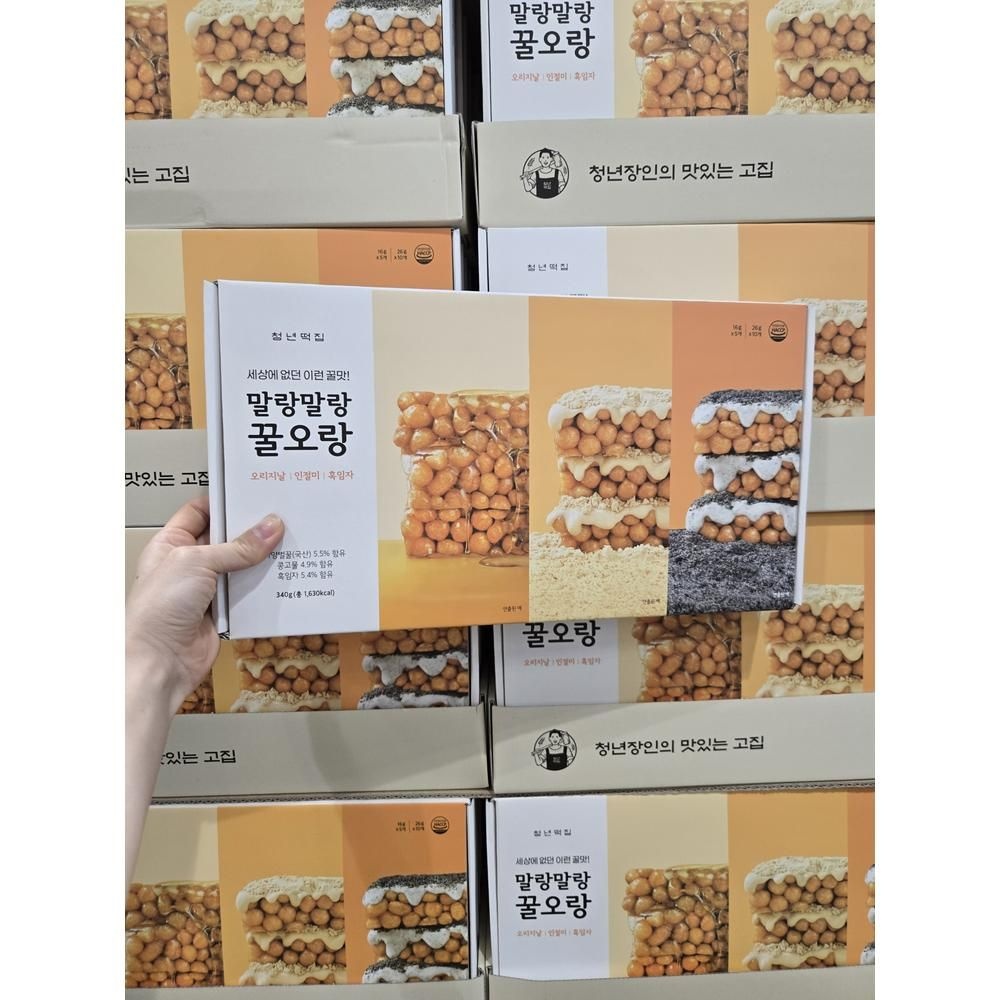 코스트코 청년떡집 말랑말랑 꿀오랑 340g 1개