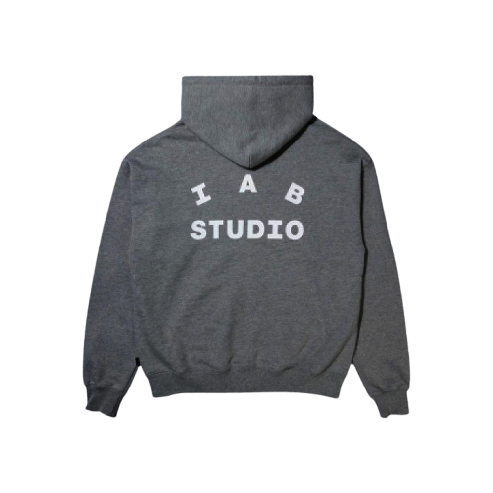무료배송 [정품보증] IAB Studio Zip-Up Hoodie Gray 22FW 아이앱 스튜디오 집업 후드 그레이 22FW