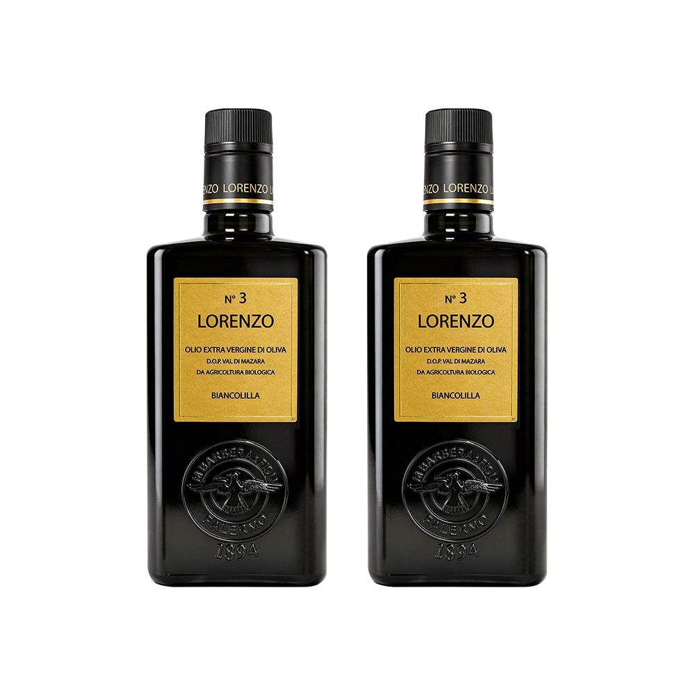 로렌조 No.3 엑스트라 버진 올리브 오일 500ml x2병