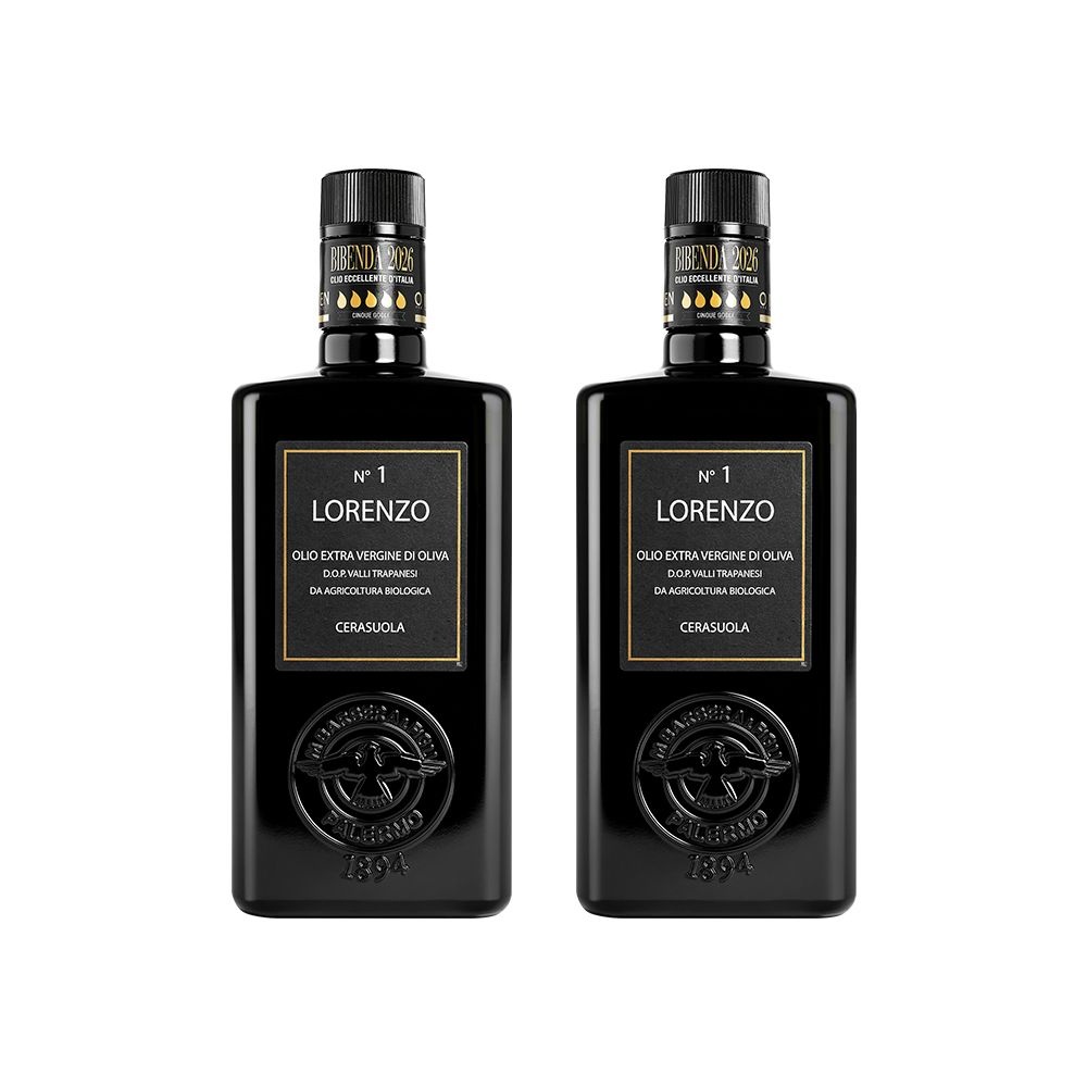 로렌조 No.1 엑스트라 버진 올리브 오일 500ml x2병