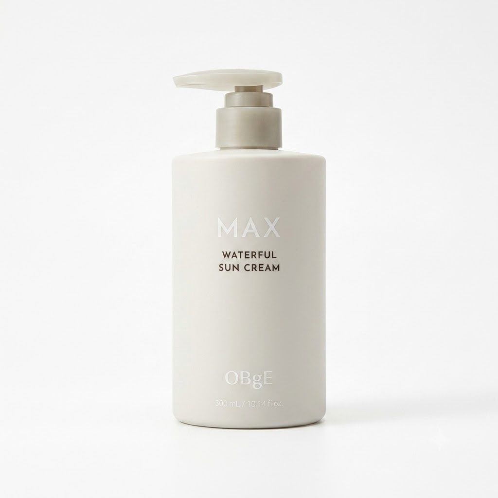 obge 오브제 맥스 워터풀 선크림 300ml 2개 수분 썬크림