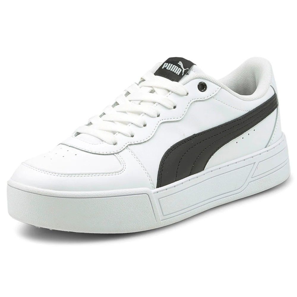 [롯데온] [푸마] PUMA SKYE 여성 스니커즈 운동화 화이트블랙 37476402 (23,200원/3,000원 유배)