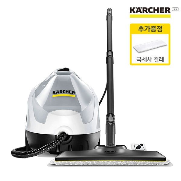 카처 SC4 EASYFIX 스팀청소기 완벽살균 극세사걸레 추가증정 공식판매점