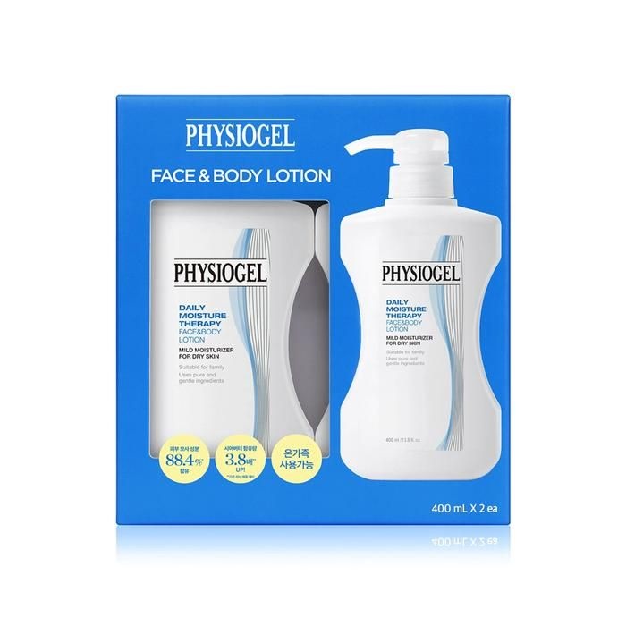 [피지오겔] 코 스트코 피지오겔 페이스 앤 바디로션 400ml 2개