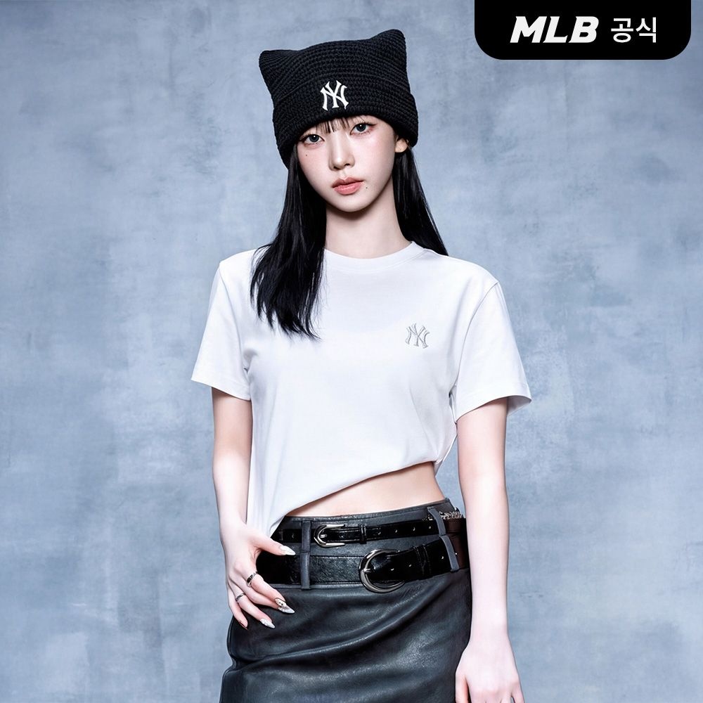 [공식] 26SS 공용 베이직 컴포터블핏 반팔 티셔츠 NY (White) 3ATSB0163-50WHS