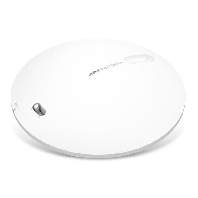 EFM네트웍스 아이피타임 EFM ipTIME Ring-BE3600 plus 무선확장기 원반형 천장설치 모바일 관리어플