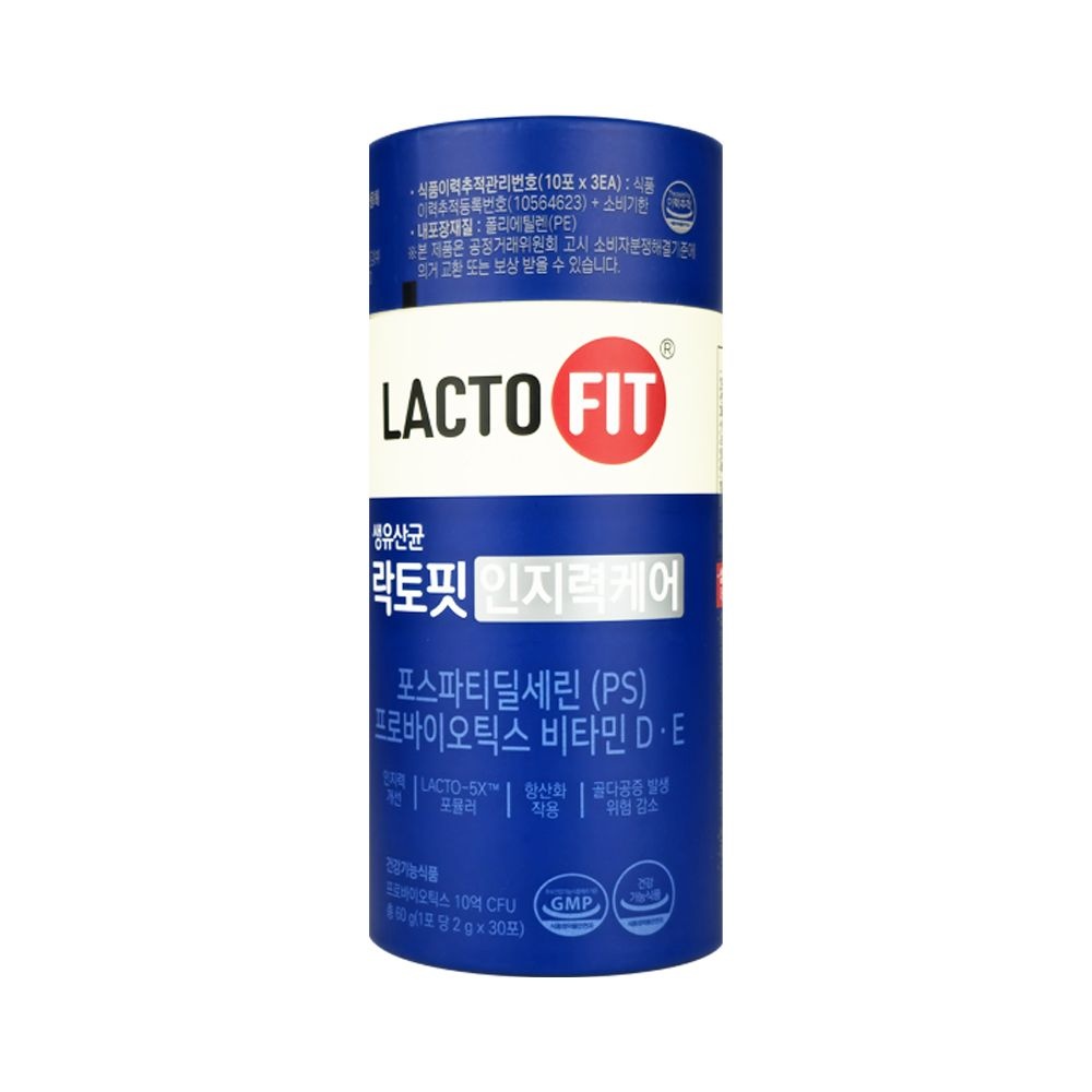 [오늘출발] 락토핏 종근당건강 락토핏 인지력케어 2g x 30포 (한달분) PS유산균