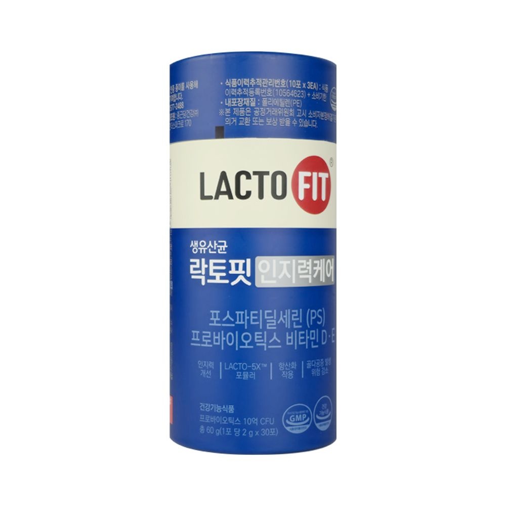 [오늘출발] 락토핏 종근당건강 락토핏 인지력케어 PS유산균 30포 1개월분 포스파티딜세린