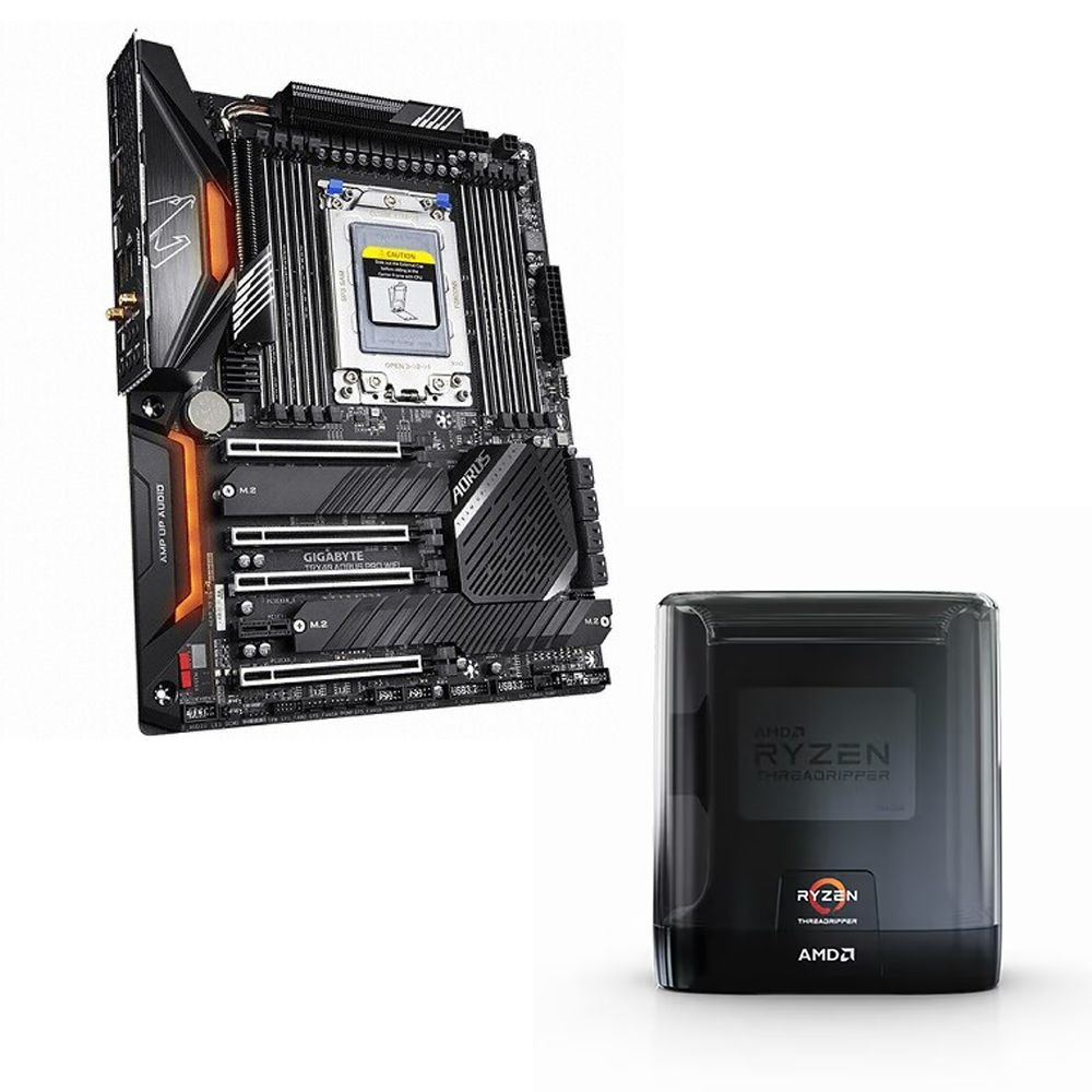 GIGABYTE TRX40 AORUS PRO WiFi 메인보드+Ryzen ThreadRipper 3960X CPU 번들