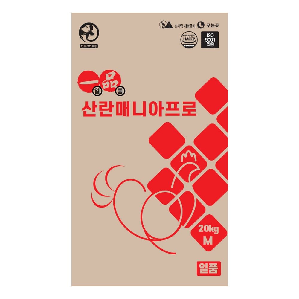 한일 산란 닭사료 산란매니아프로 20kg 산란용 닭모이 닭먹이 닭밥