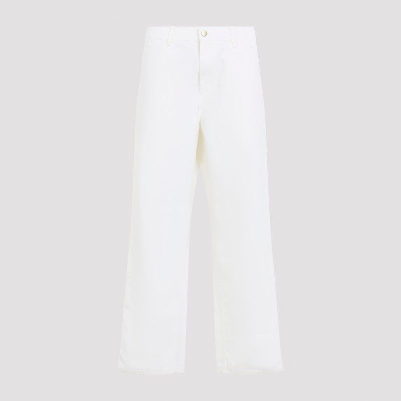 CARHARTT WIP 로즈 카르민 칼하트윕 싱글 니 와이드 팬츠 I031497D60232 WAX