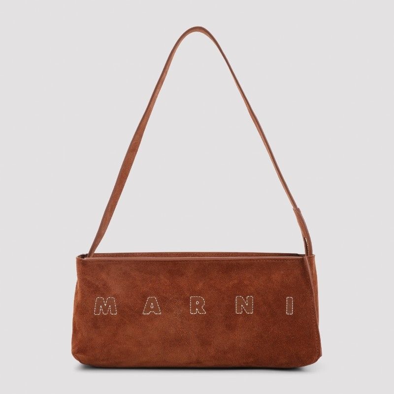 MARNI 마르니 뮤제오 스웨이드 호보백 SBMP0248U2 P9267 00M28