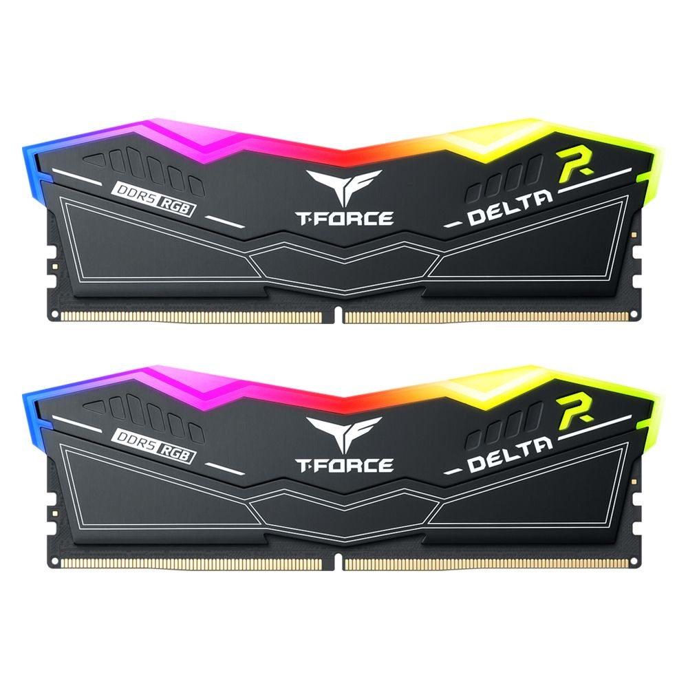 [롯데온] 팀그룹 T-Force DDR5 6000 CL30 Delta RGB 블랙 패키지 32GB ...
