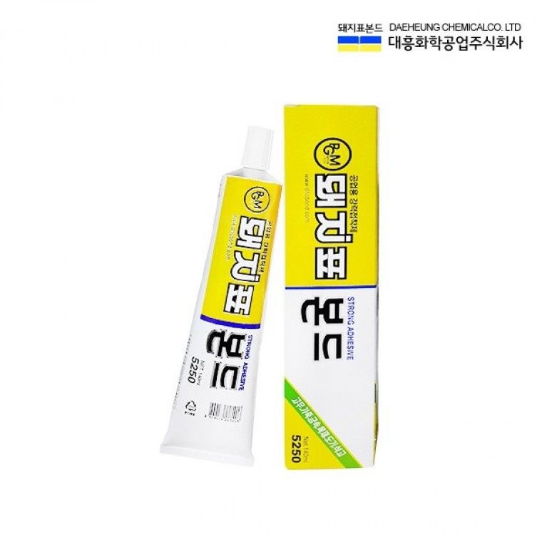 대흥화학공업 돼지본드 D-5250 공업용 접착제 140mlP.V