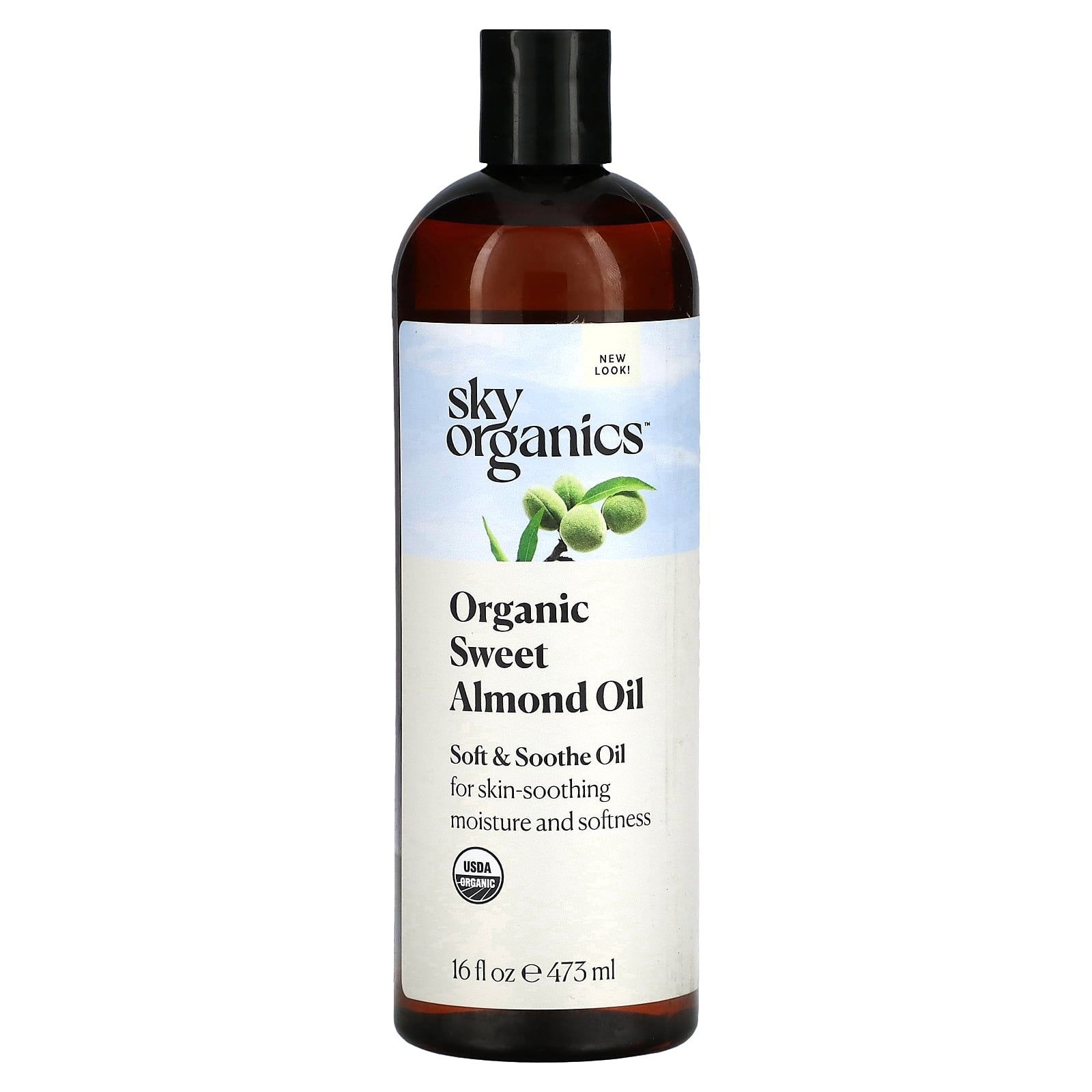 Sky Organics (스카이 오가닉스) [해외] Sky Organics, 오가닉 스위트 아몬드 오일, 473ml(16fl oz) Organics (스카이 오가닉스)