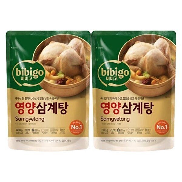 [하프클럽]비비고 영양삼계탕 800g x2개