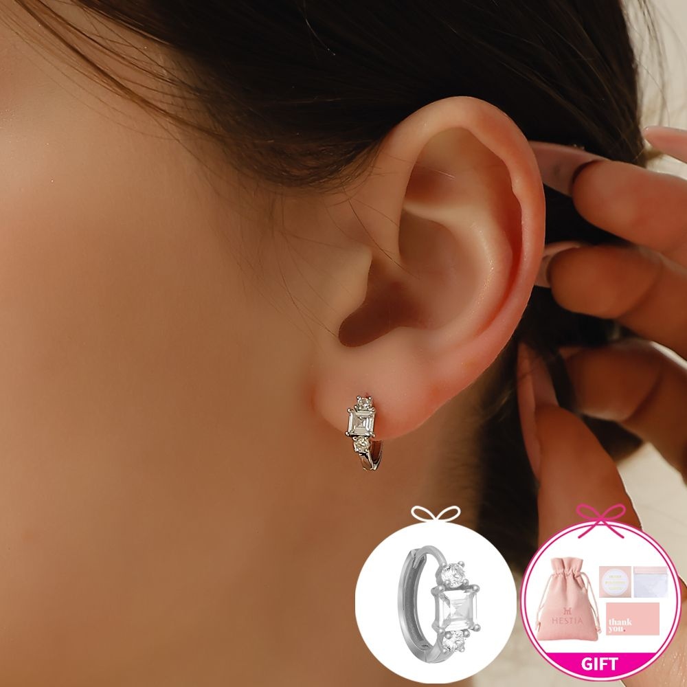 헤스티아 [전체925실버귀걸이] Mandelina 925 Silver Earring [MKDO-70428]